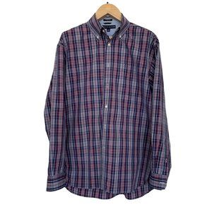 Tommy Hilfiger button down, Large 2ply fabric shirt